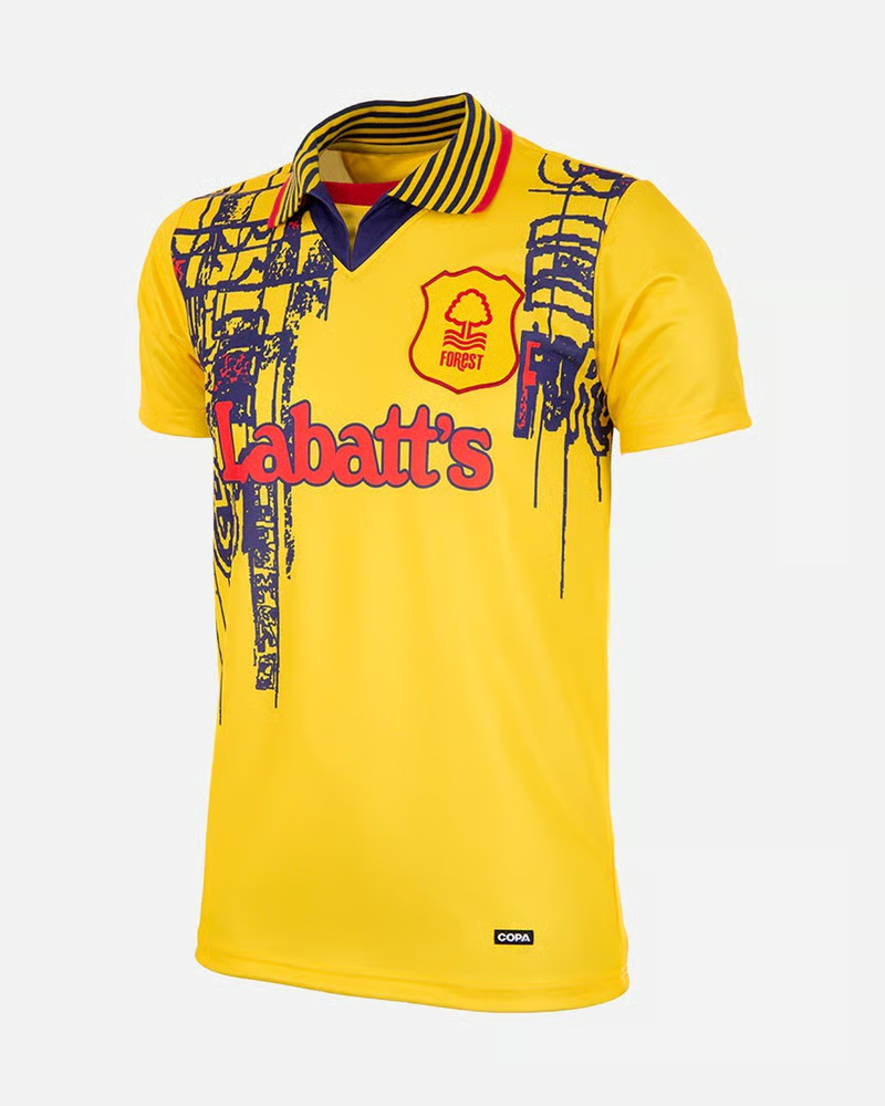 Damen Nottingham Forest 1995/97 Auswärts Retro Trikot