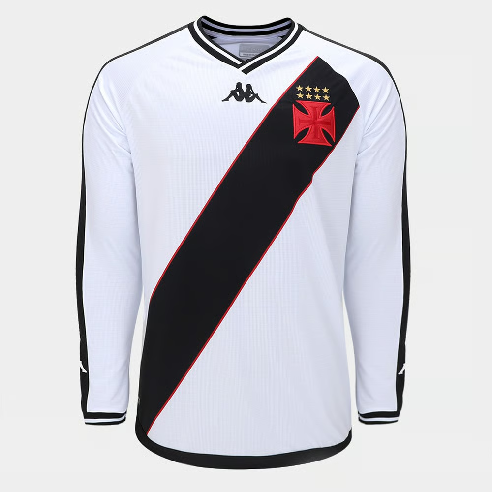 Herren Vasco 2024 Auswärtstrikot Langarmtrikot