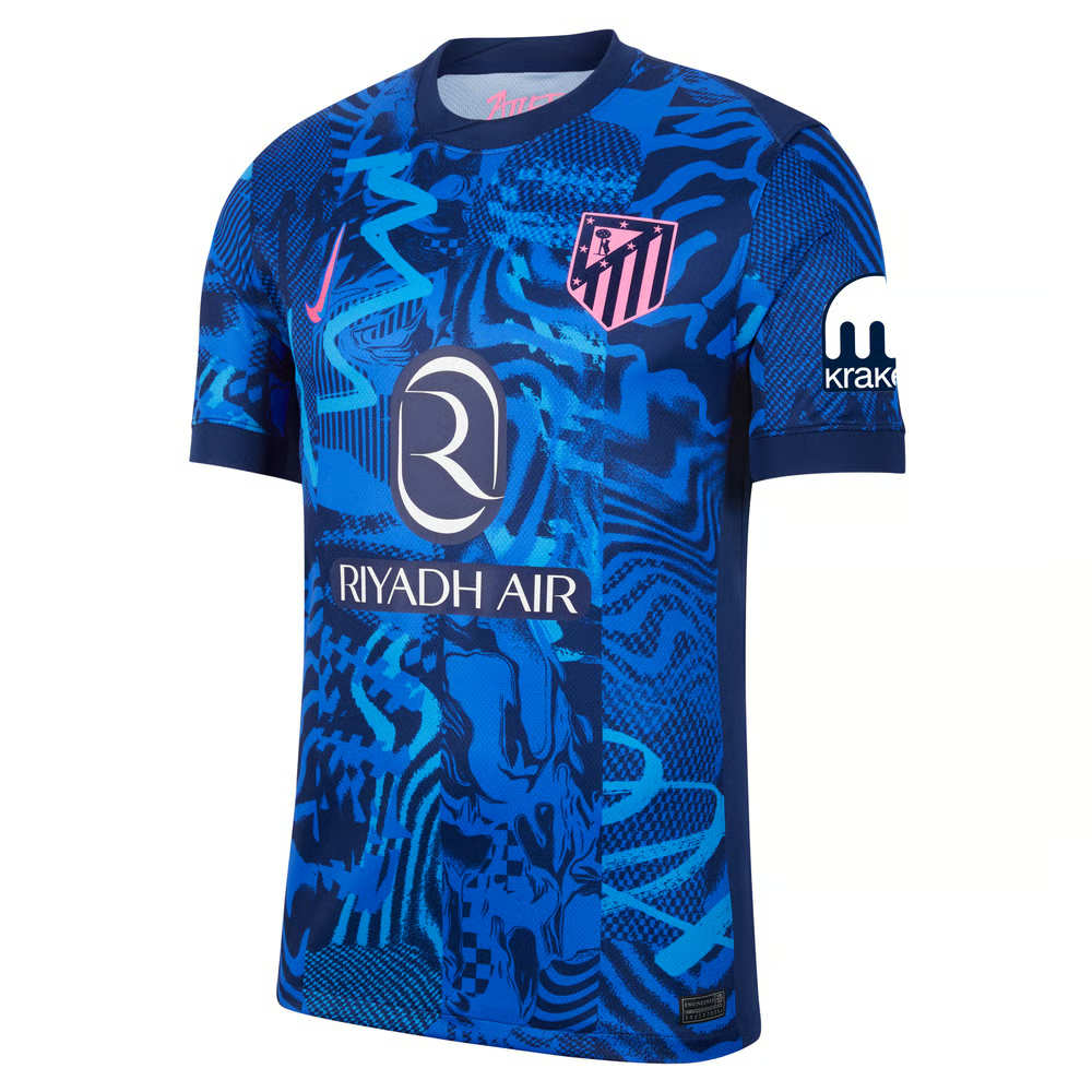 Herren Atletico Madrid 2024/25 Drittes Authentisches Trikot