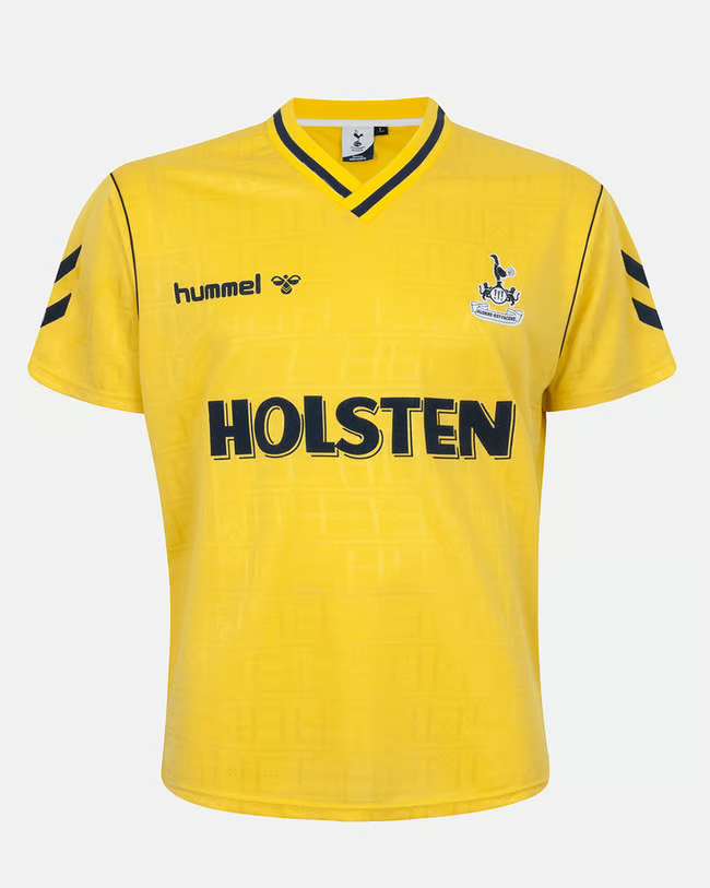 Kinder Tottenham Hotspur 1988 Auswärts Retro Hummel Trikot