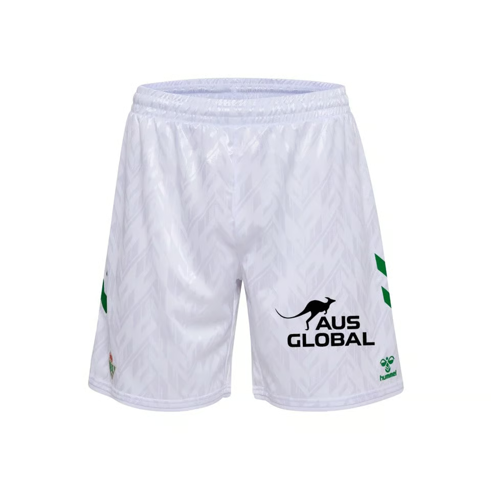 Kinder Real Betis 2024/25 Heimshorts - Weiß