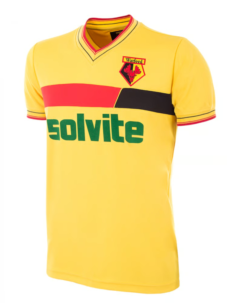 Damen Watford 1986/87 Heim Retro Trikot