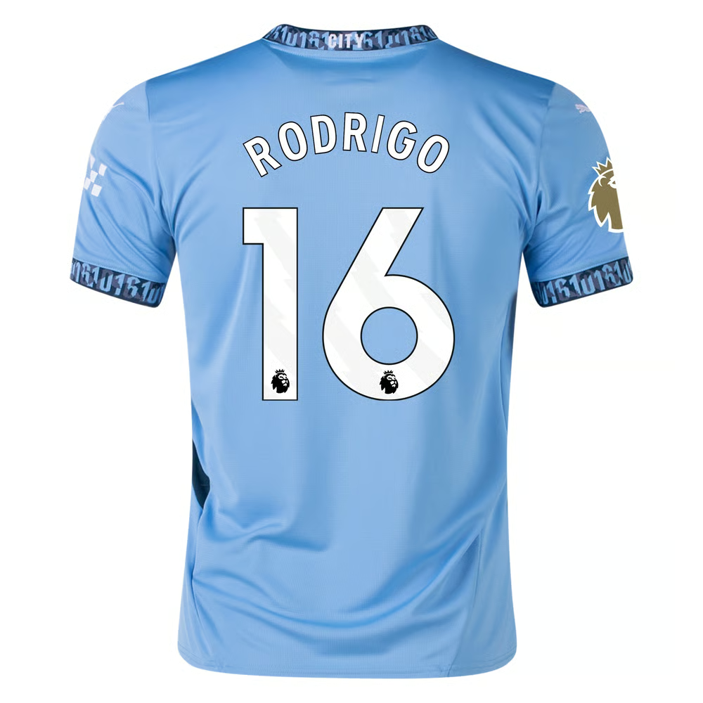 Kinder RODRIGO Manchester City 2024/25 Heimtrikot