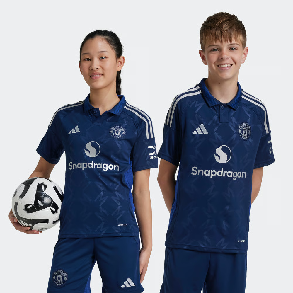 Kinder Manchester United 2024/25 Auswärts Trikot