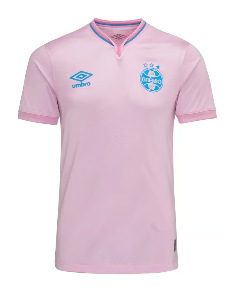 Damen Grêmio 2024/25 Dritt Oktober Pink Trikot
