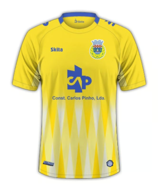 Kinder FC Arouca 2024/25 Heimtrikot