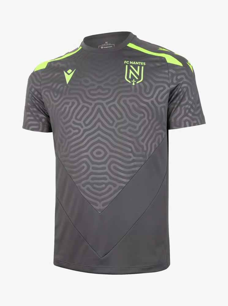 Herren FC Nantes 2024/25 Drittes Authentisch Training Trikot
