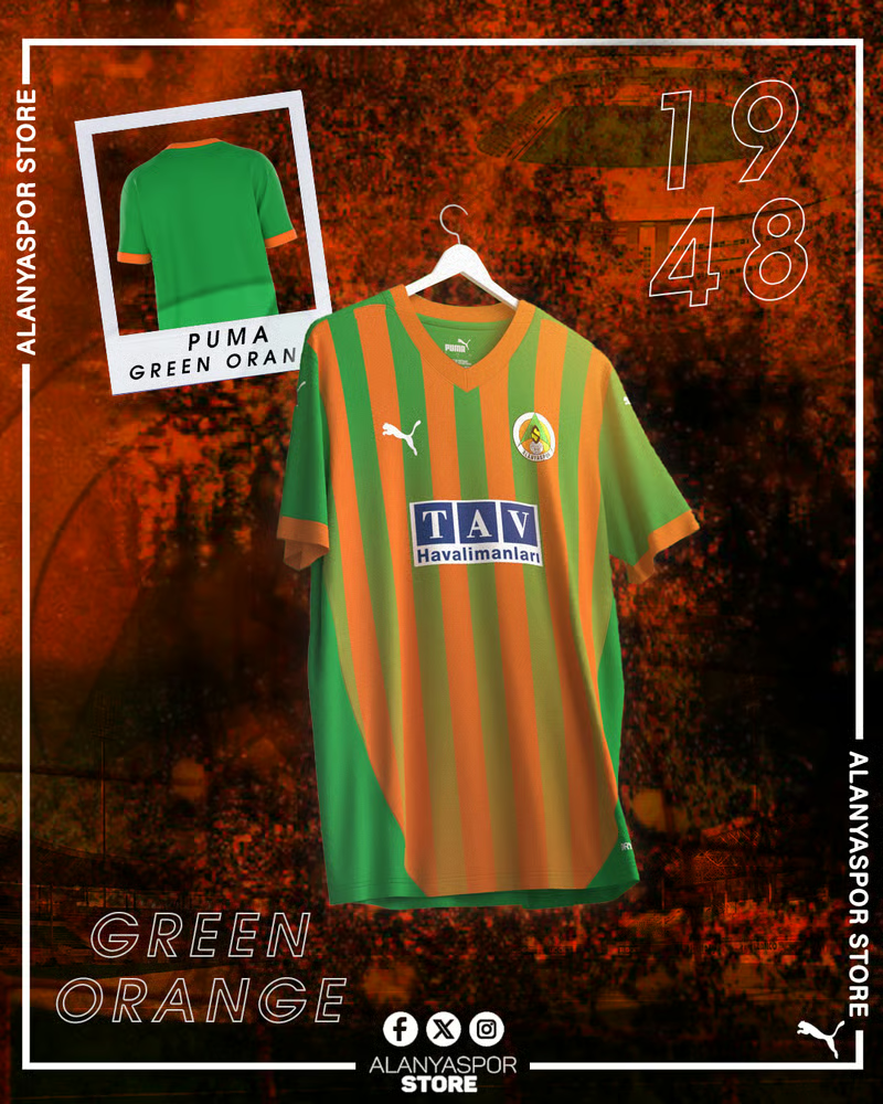 Damen Alanyaspor 2024/25 Auswärtstrikot