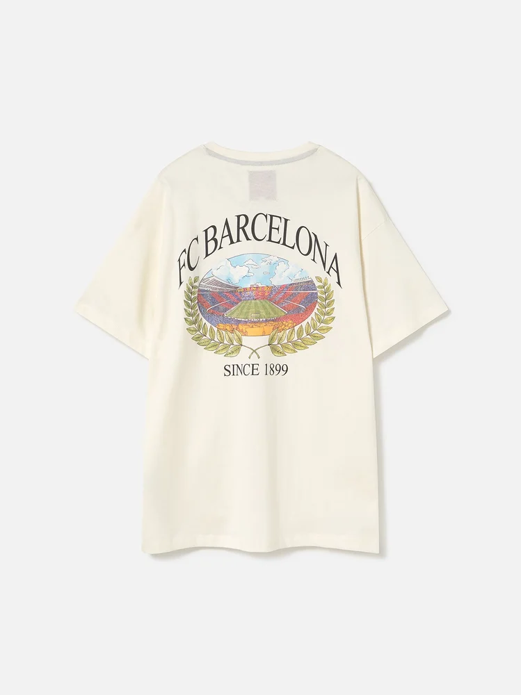 Damen FC Barcelona Retro Spotify Camp Nou Trikot