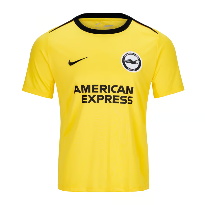 Herren Brighton & Hove Albion 2024/25 Dritttrikot Warm-Up - Gelb
