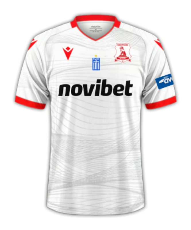Herren Panserraikos FC 2024/25 Auswärtstrikot