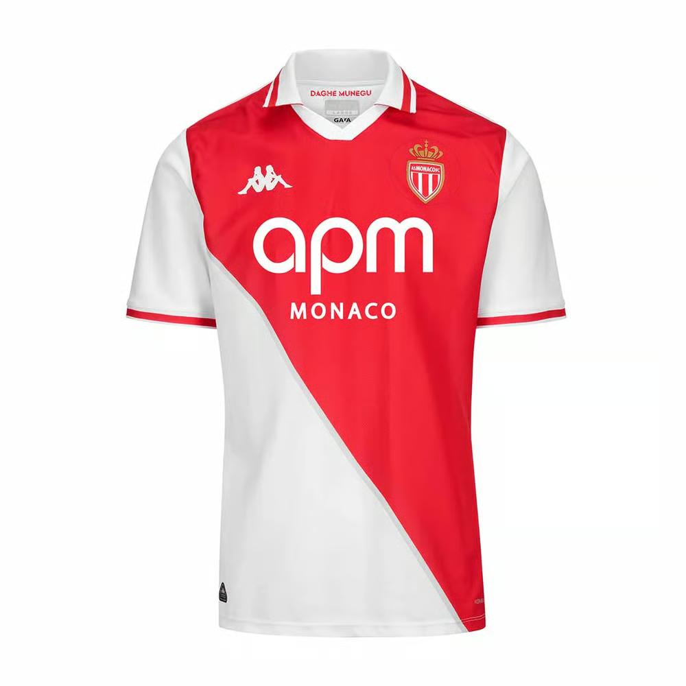 Kinder AS Monaco 2024/25 Heim Shirt