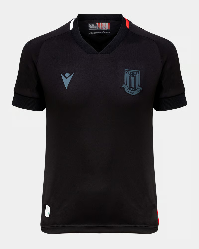 Kind Stoke City 2024/25 Auswärtstrikot