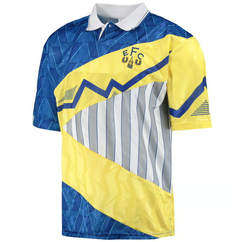 Damen Everton 1990 Retro Mash-Up Trikot