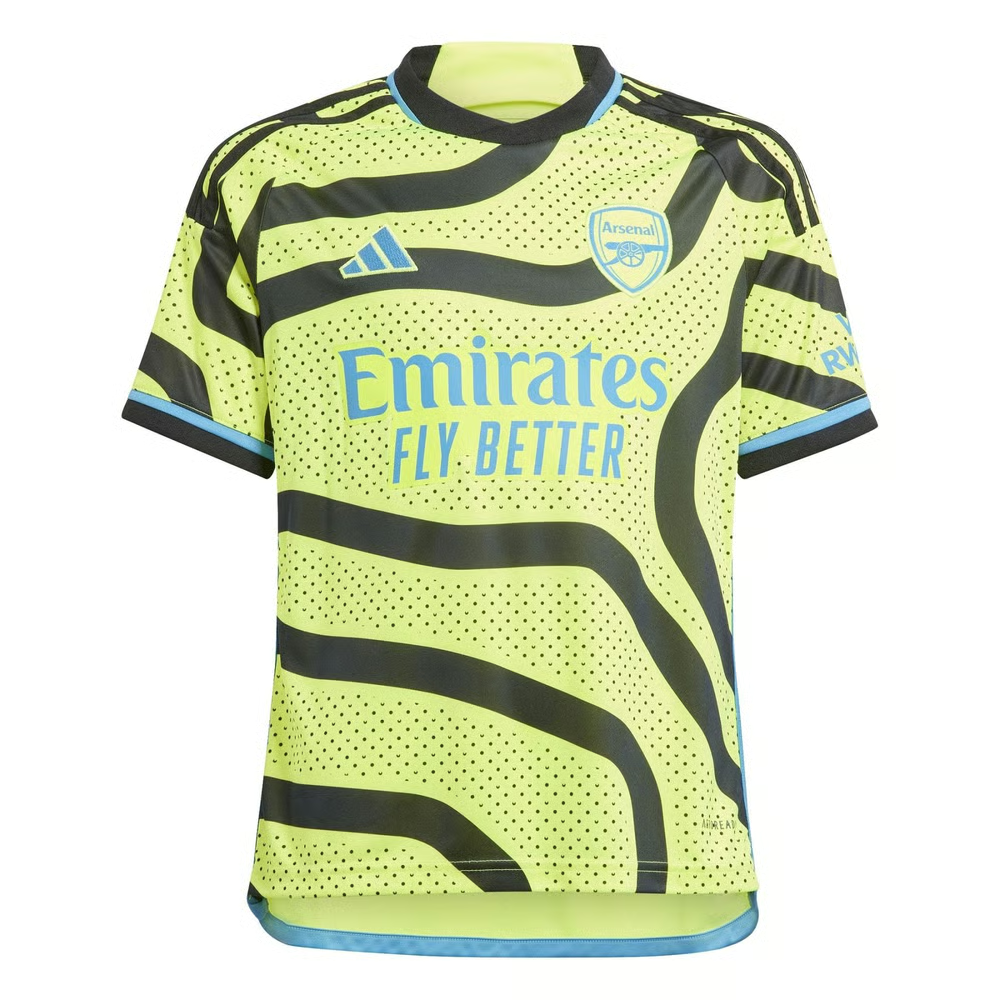 Kinder Arsenal 2023/24 Ausw채rtstrikot
