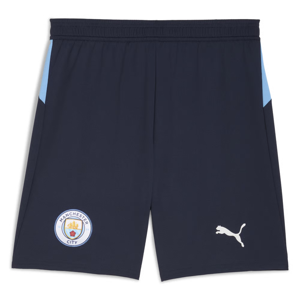Kinder Manchester City 2025/26 Heimshorts – Schwarz