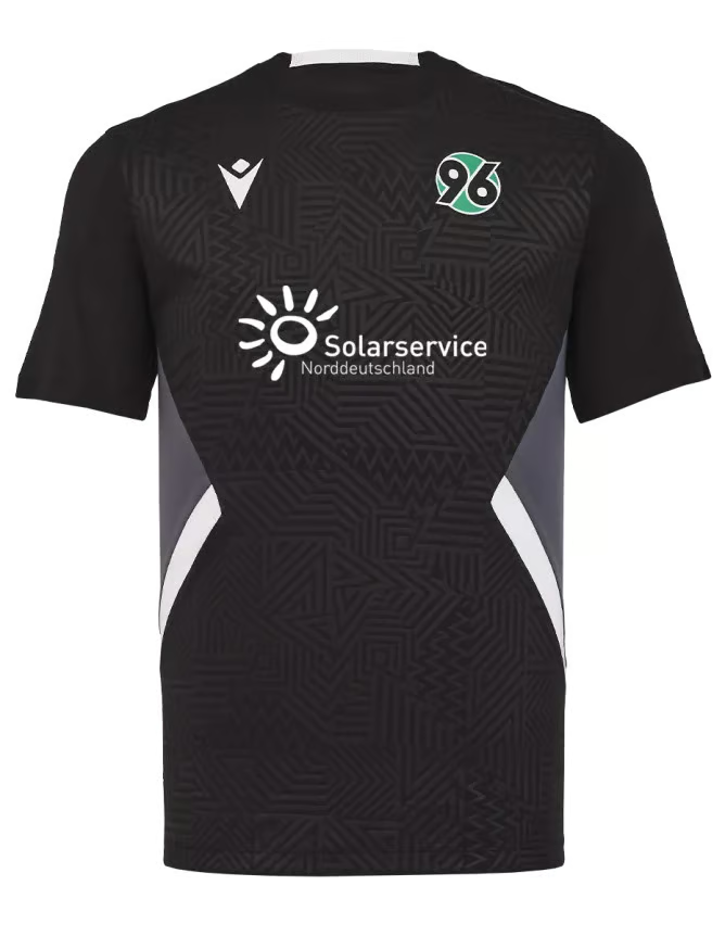 Kinder Hannover 96 2024/25 Drittes Authentisches Trainingsshirt - Schwarz