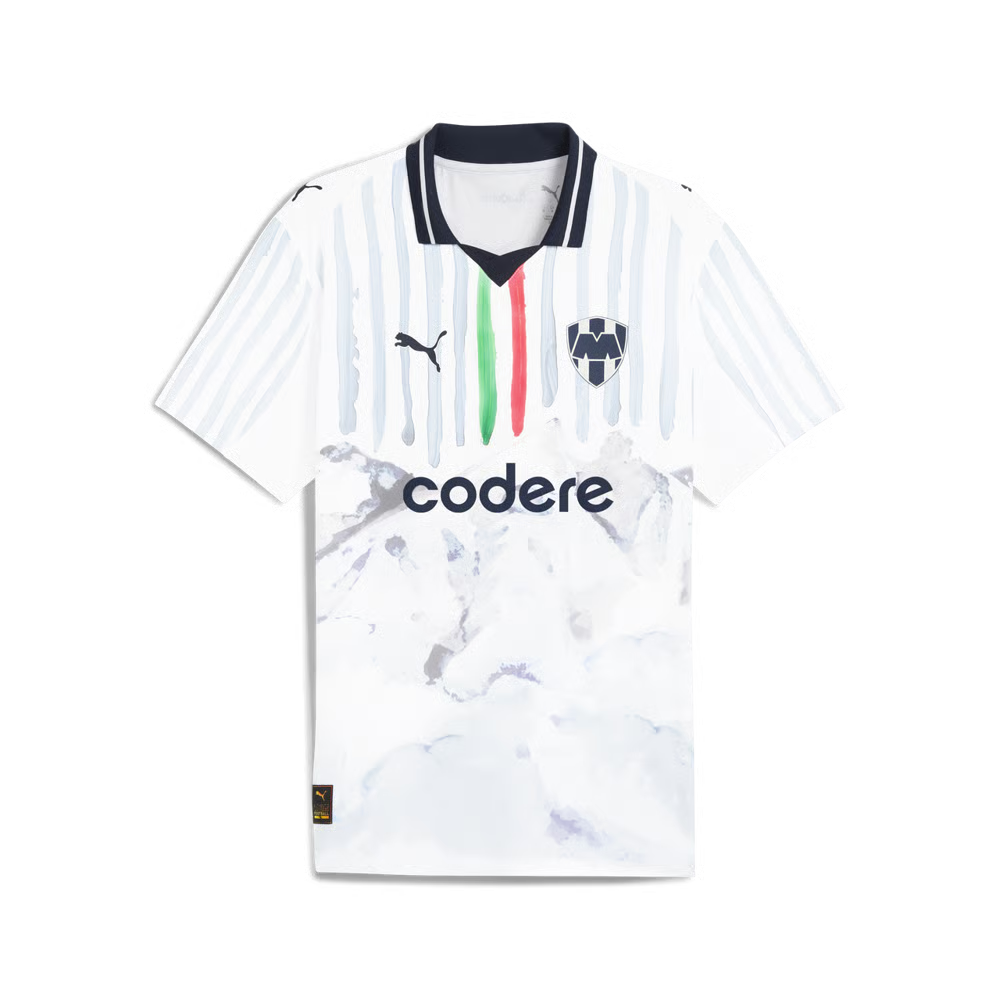 Kinder Monterrey FC 2025 KidSuper Trikot - Weiß