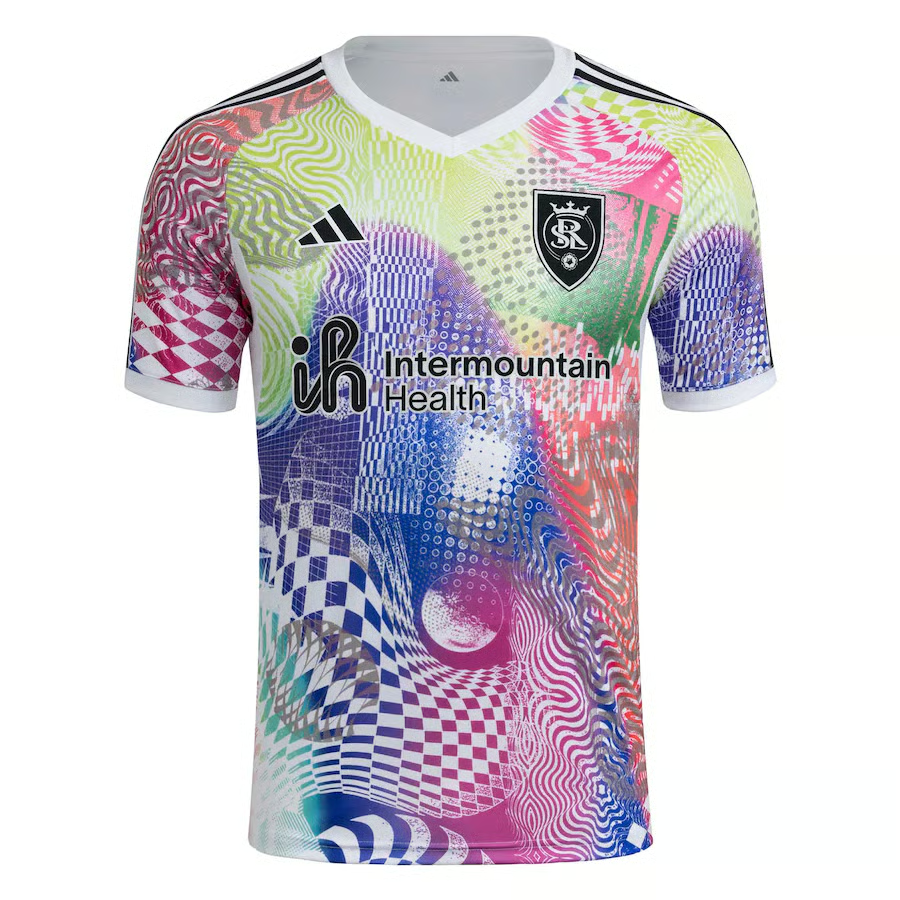 Damen Real Salt Lake 2025 Drittes Pre Match Shirt - Weiß