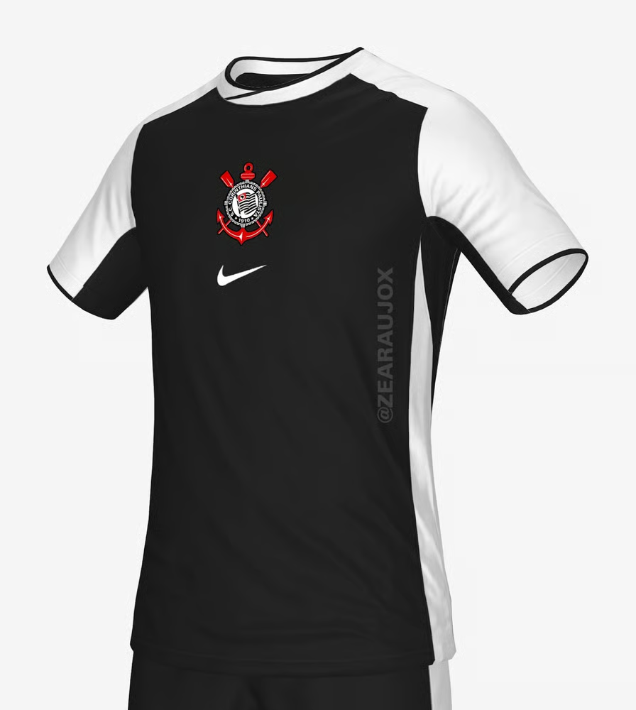 Damen Corinthians Paulista 2025 Heimtrikot