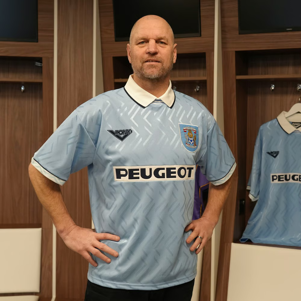 Damen Coventry City 1994/96 Heim Retro Trikot