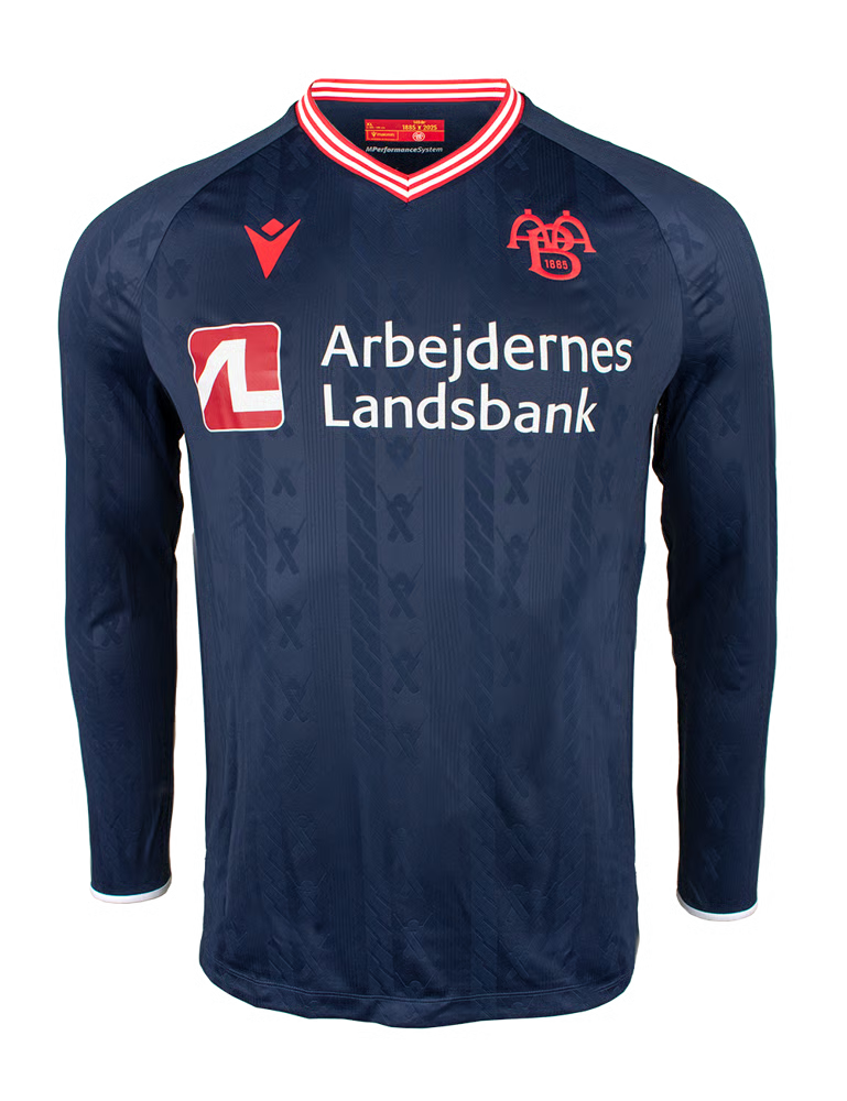 Damen AaB Fodbold 2024/25 Auswärtstrikot Langarm