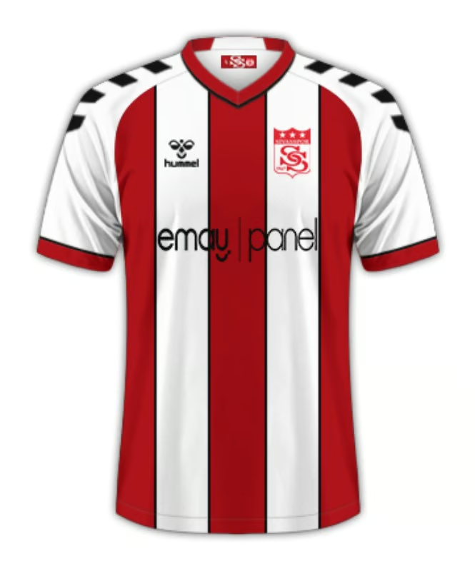 Damen Sivasspor 2024/25 Heimtrikot