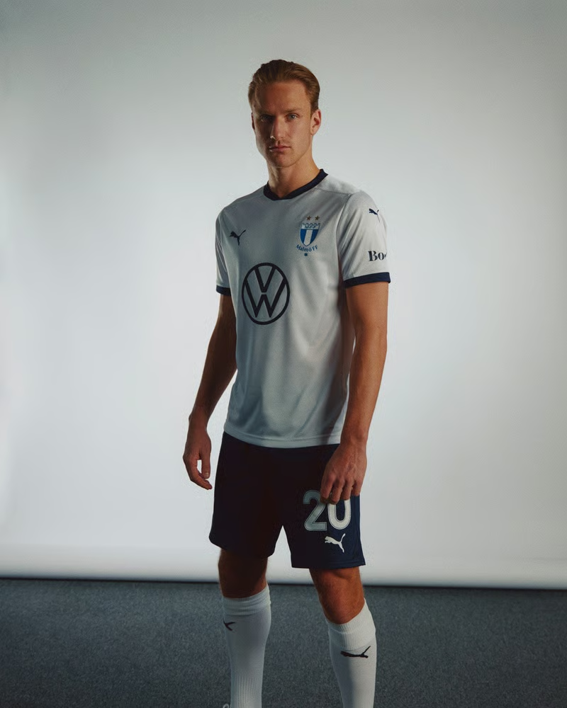 Damen Malmö FF 2024 Auswärtsshort - Schwarz