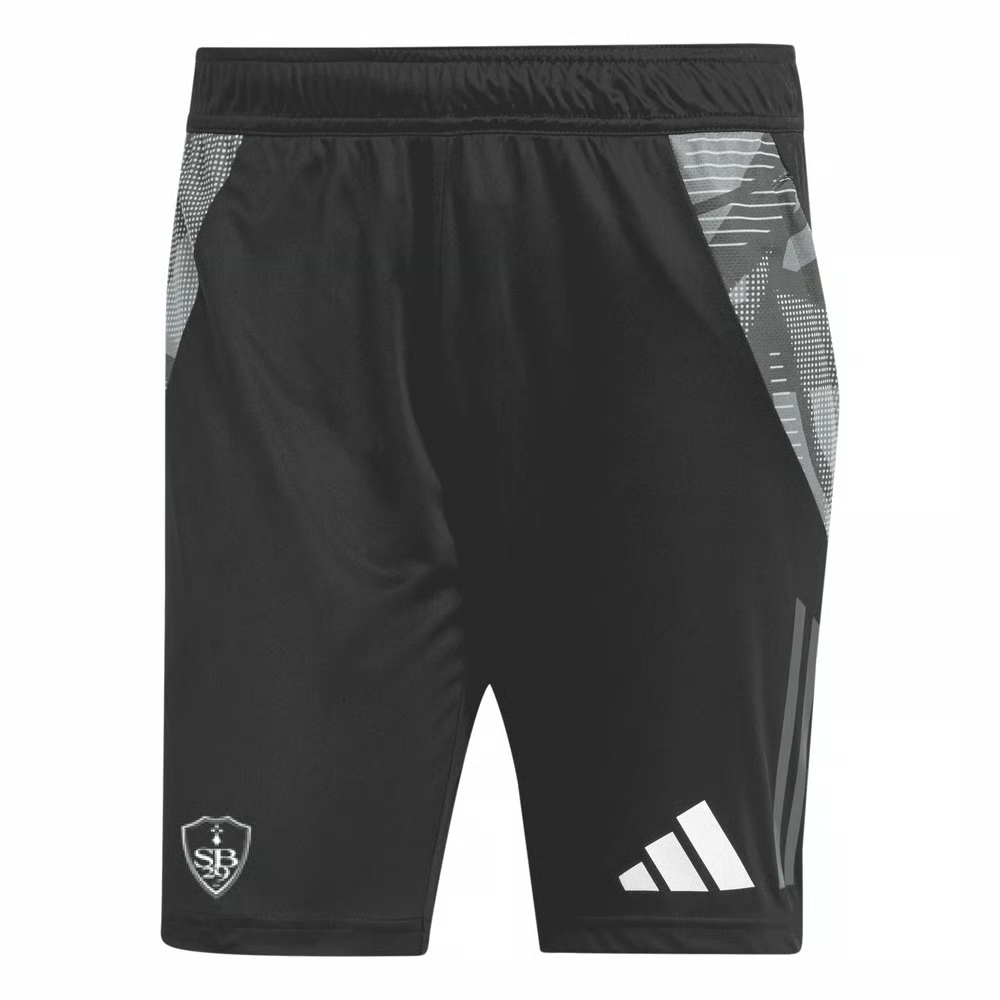Herren Brest 2024/25 Drittes Authentisch Training Shorts – Schwarz
