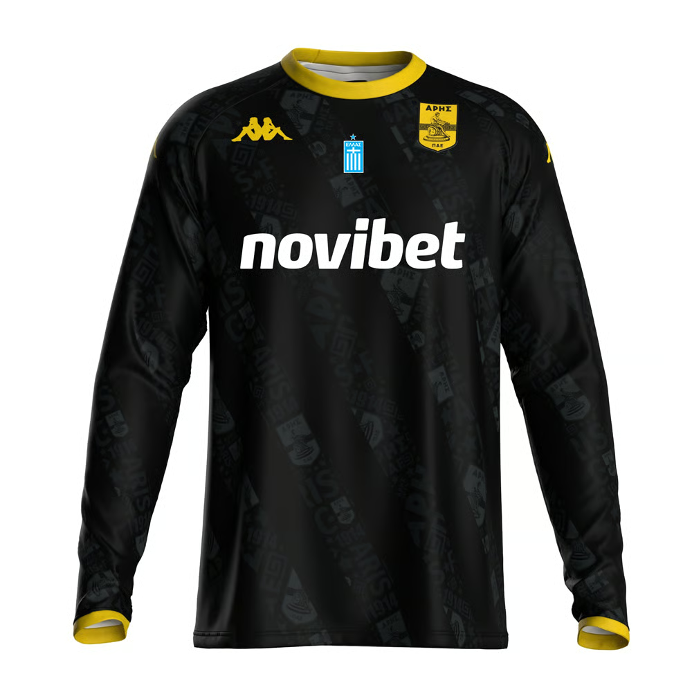 Damen Aris FC 2024/25 Auswärtstrikot Langarm