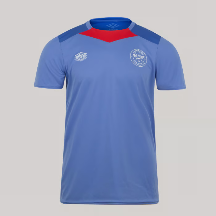 Kinder Brentford 2024/25 Dritttrikot Training Premier Authentic - Blau