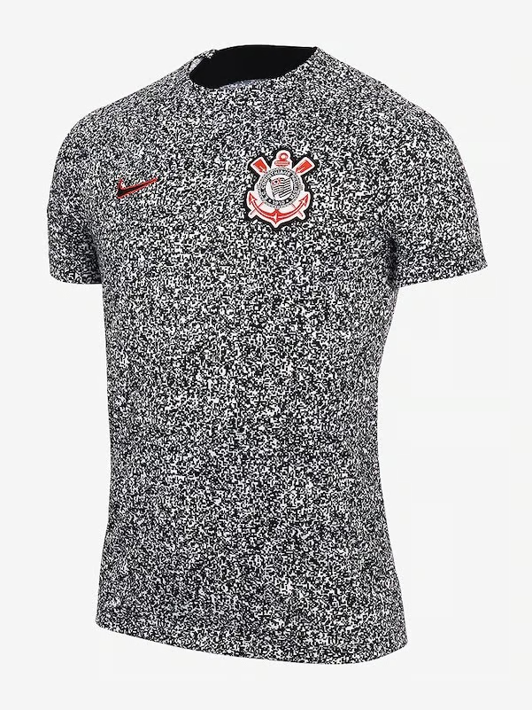 Damen Corinthians Paulista 2024 Dritt Prematch Trikot