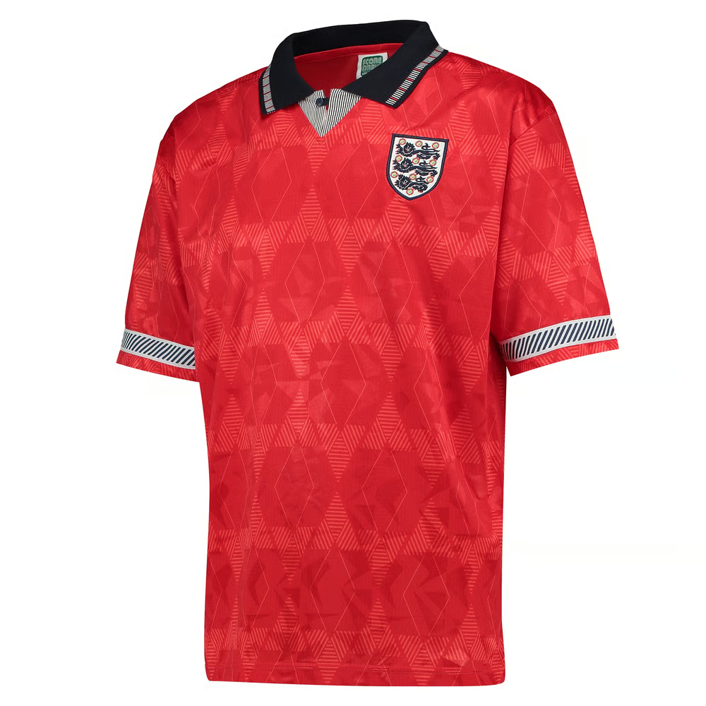 Damen England 1990 Auswärts Weltmeisterschaft Retro Trikot
