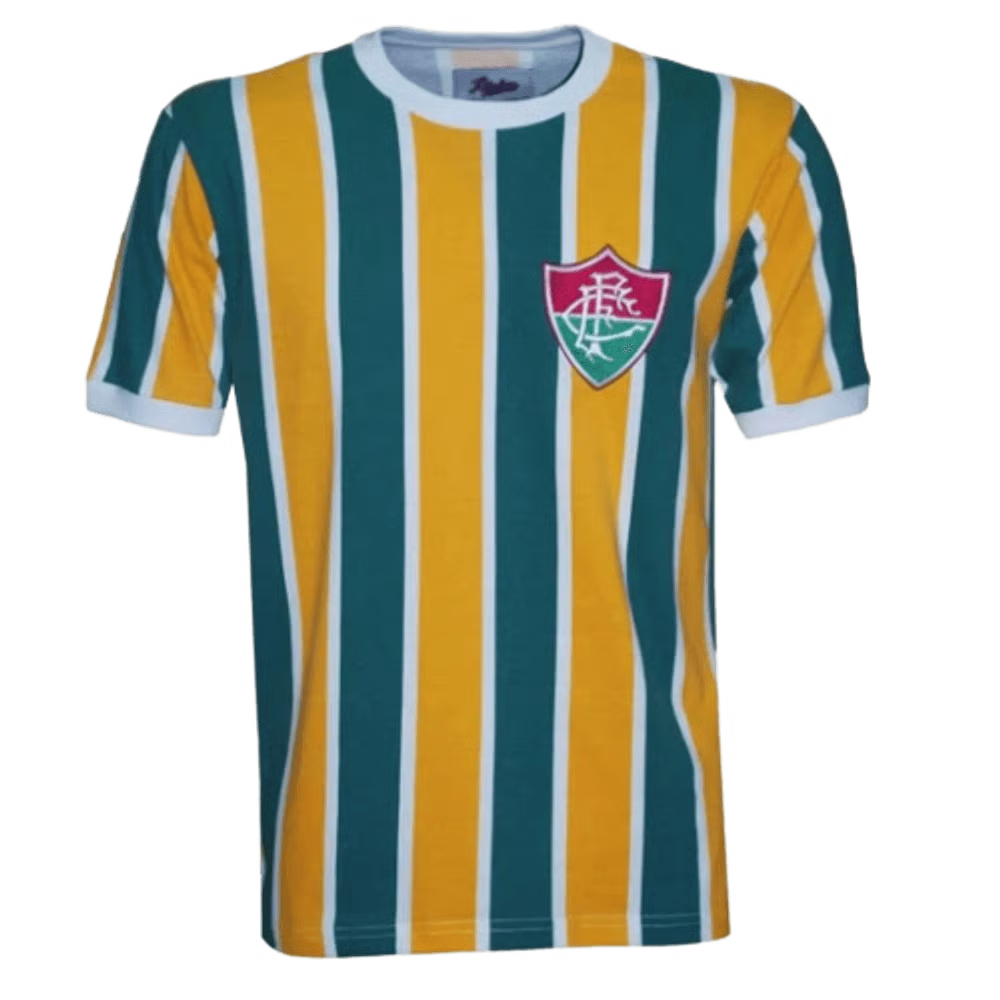 Damen Fluminense Retro Brasilien Trikot