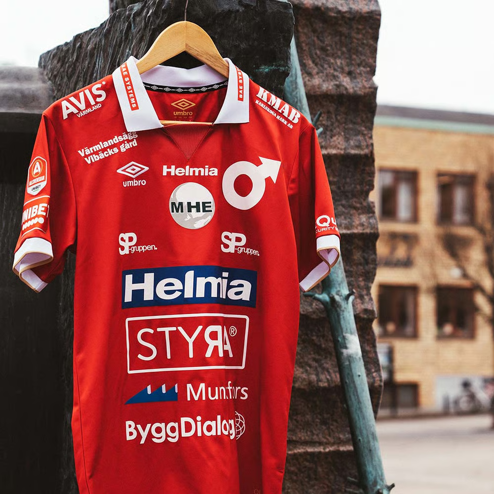Damen Degerfors IF 2025 Heim Authentisches Trikot