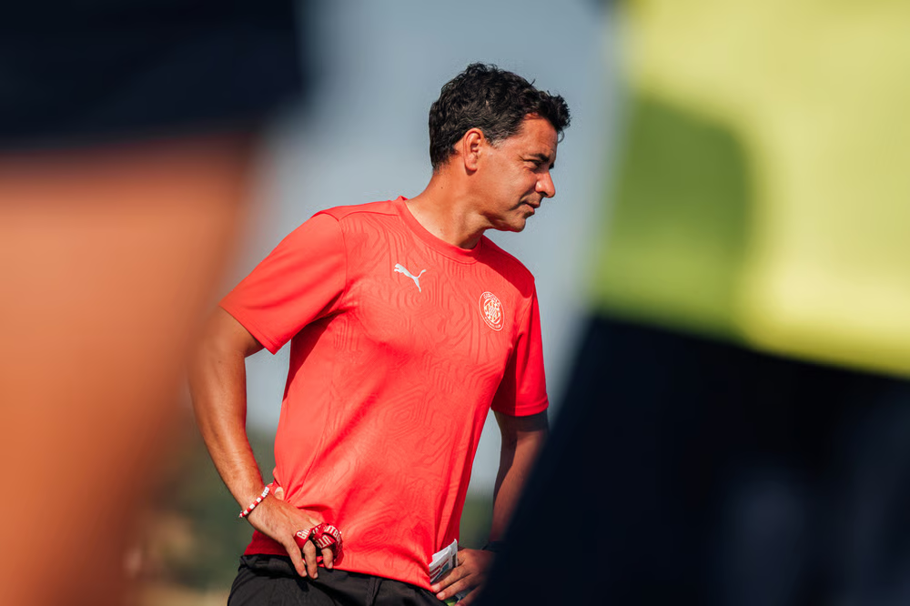 Kinder Girona FC 2024/25 Drittes Authentisches Trainingsshirt - Rot
