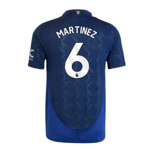 Kinder MARTINEZ Manchester United 2024/25 Auswärtstrikot