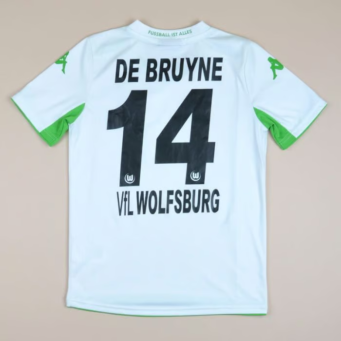 Damen DE BRUYNE VfL Wolfsburg 2014/15 Auswärtstrikot