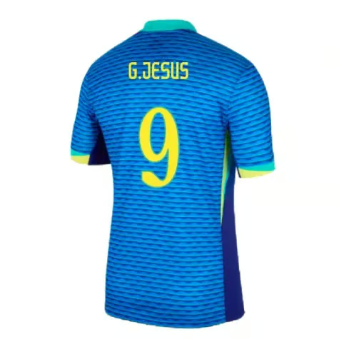 Herren G.JESUS Brasilien 2024 Auswärtstrikot