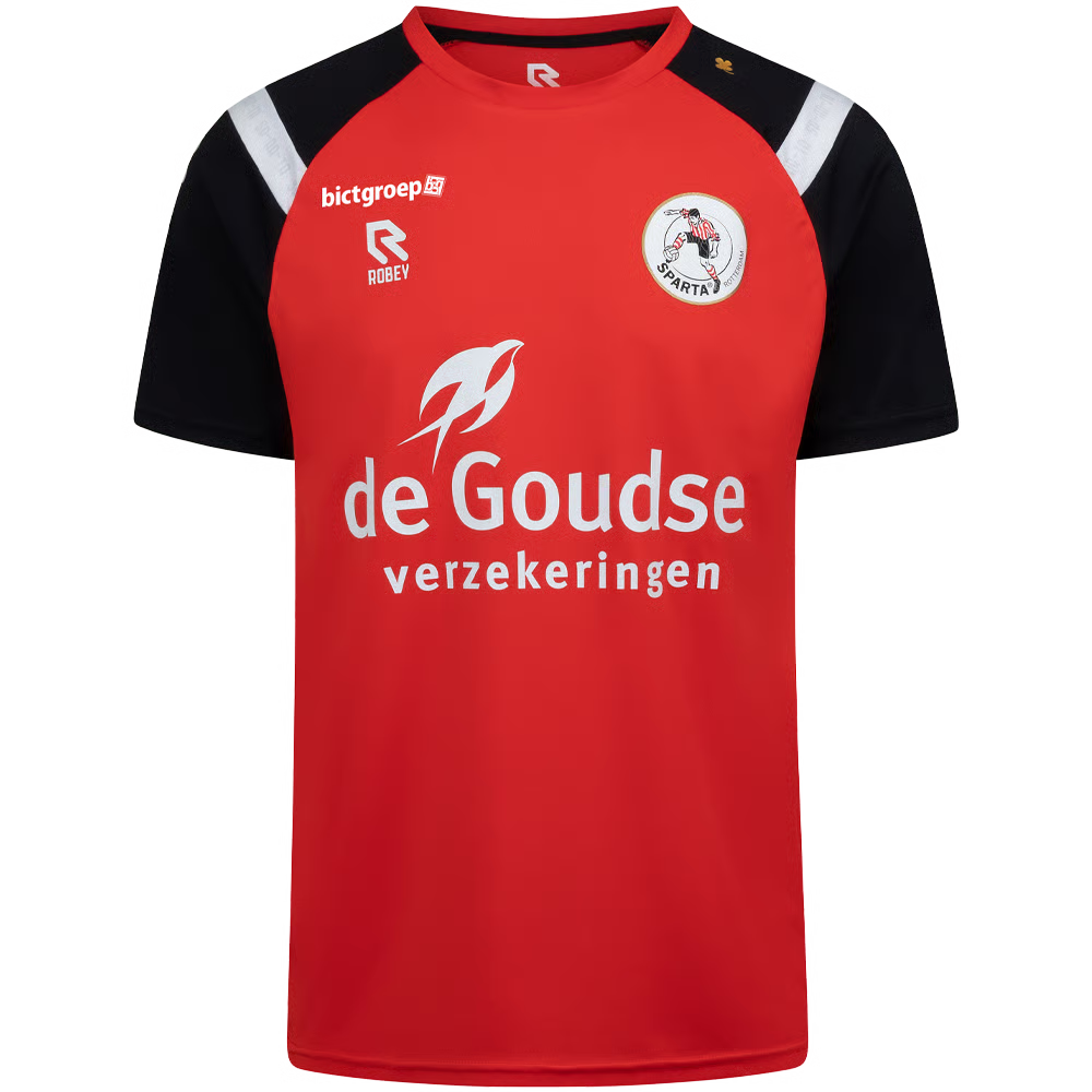 Herren Sparta Rotterdam 2024/25 Dritt Authentisches Trainingstrikot