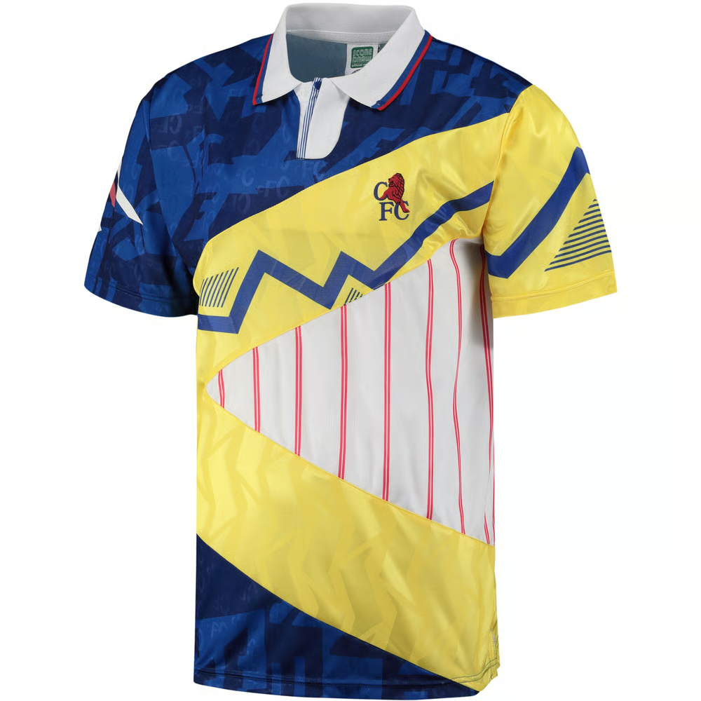 Damen Chelsea 1990 Retro Mash-Up Trikot