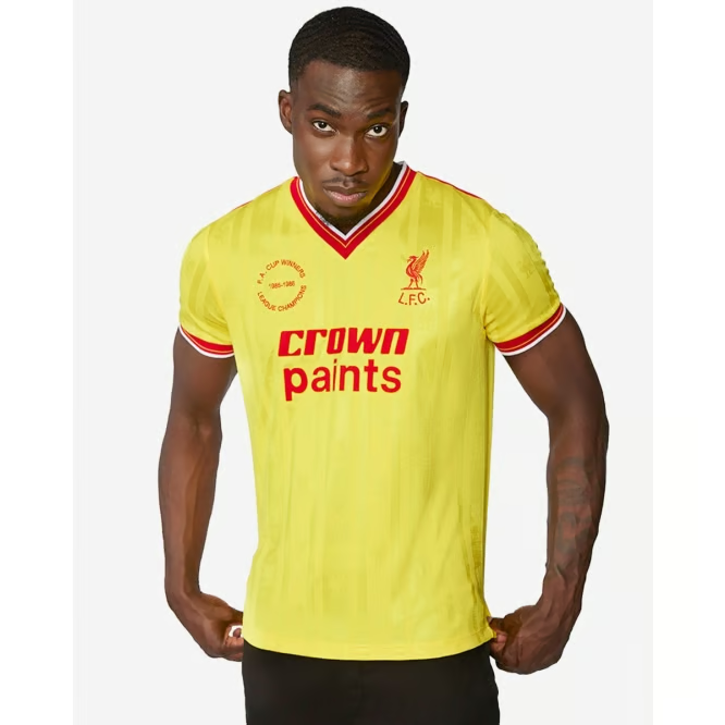 Herren Liverpool 1986 Retro Trikot