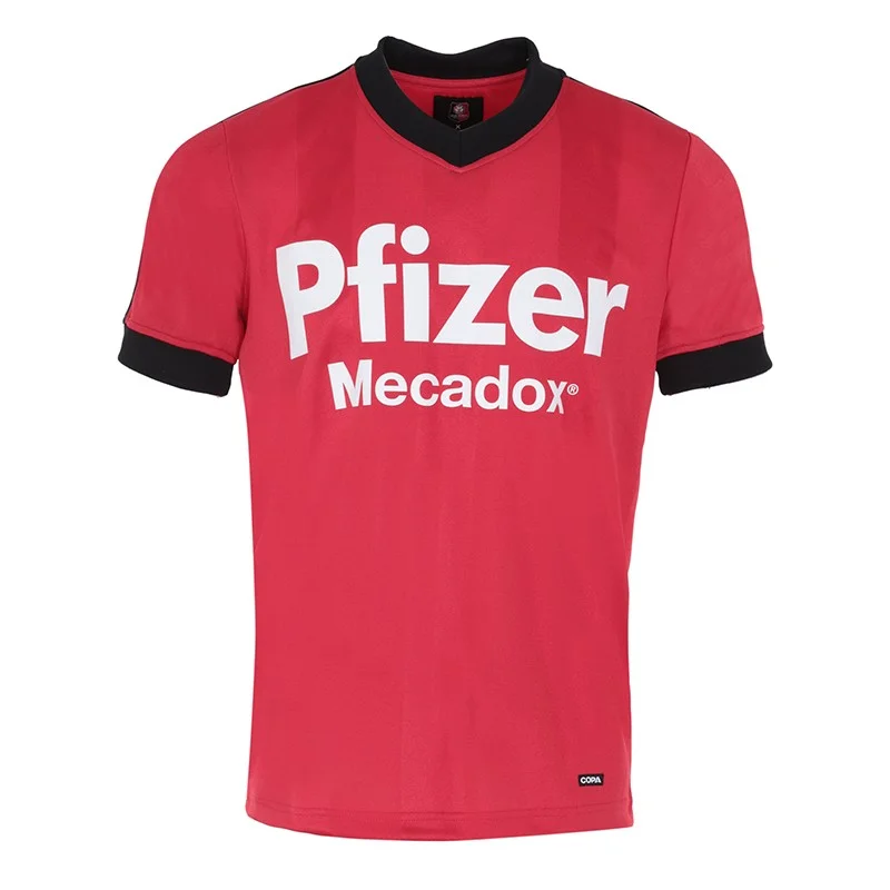 Rennes Herren Retro SRFC X COPA Trikot 1985