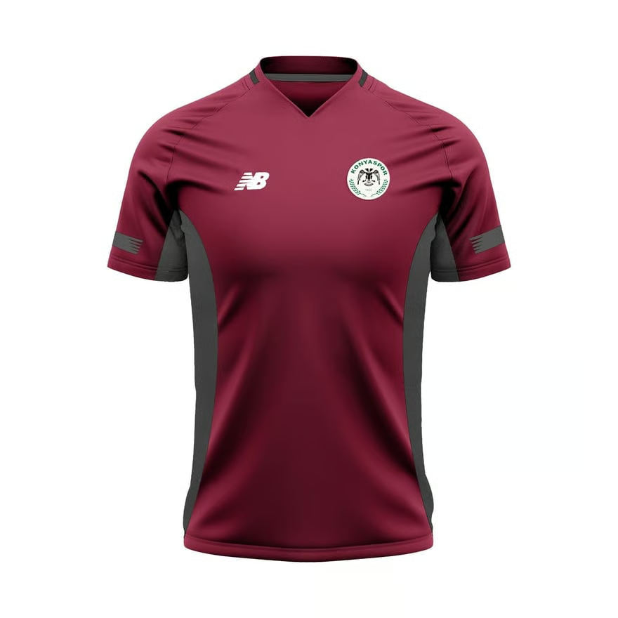 Damen Konyaspor 2024/25 Dritt Authentic Training Shirt - Maroon