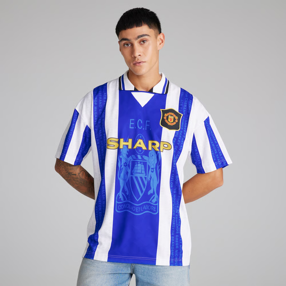 Kinder Manchester United 1994/97 Retro Trikot