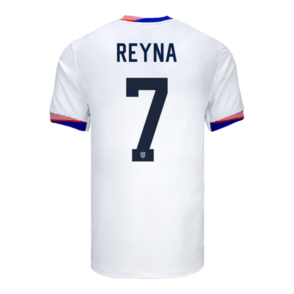 Giovanni Reyna #7 USMNT Heimtrikot Copa America 2024