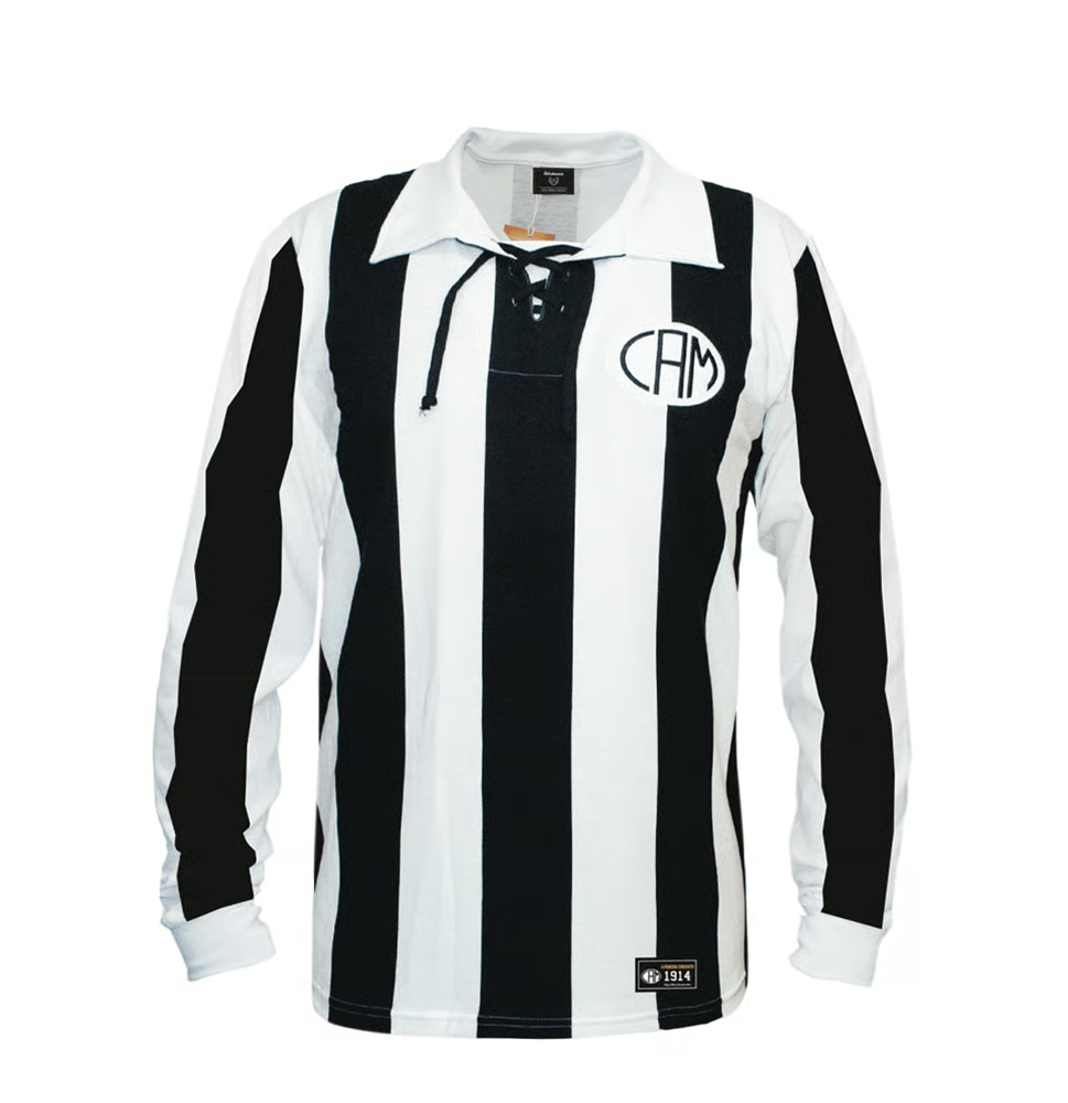 Damen Atlético Mineiro 1914 Retro Langarmtrikot