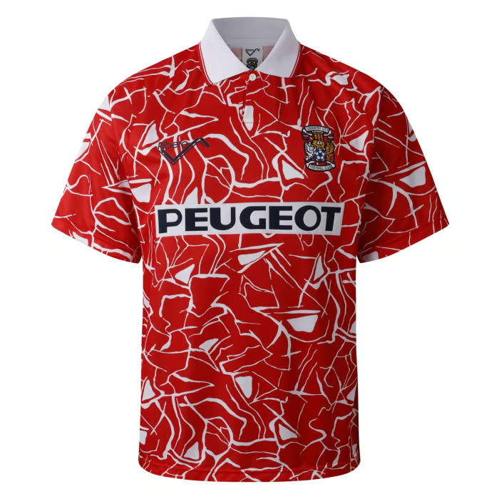 Herren Coventry City 1992/94 Auswärts Retro Trikot