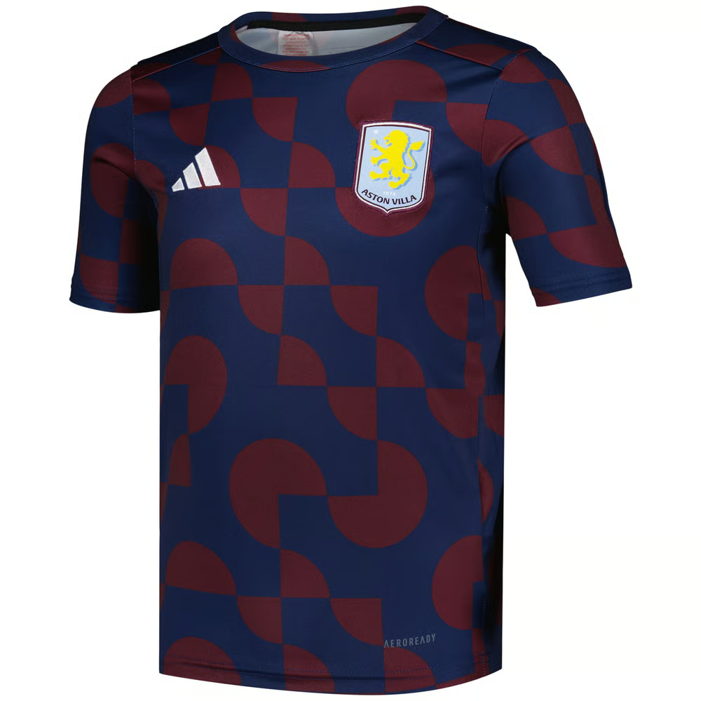 Kinder Aston Villa 2024/25 Dritttrikot Pre Match