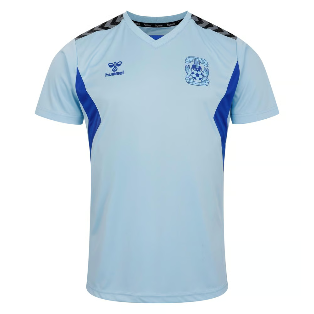 Herren Coventry City 2024/25 Drittel Authentisches Trainingsshirt - Blau